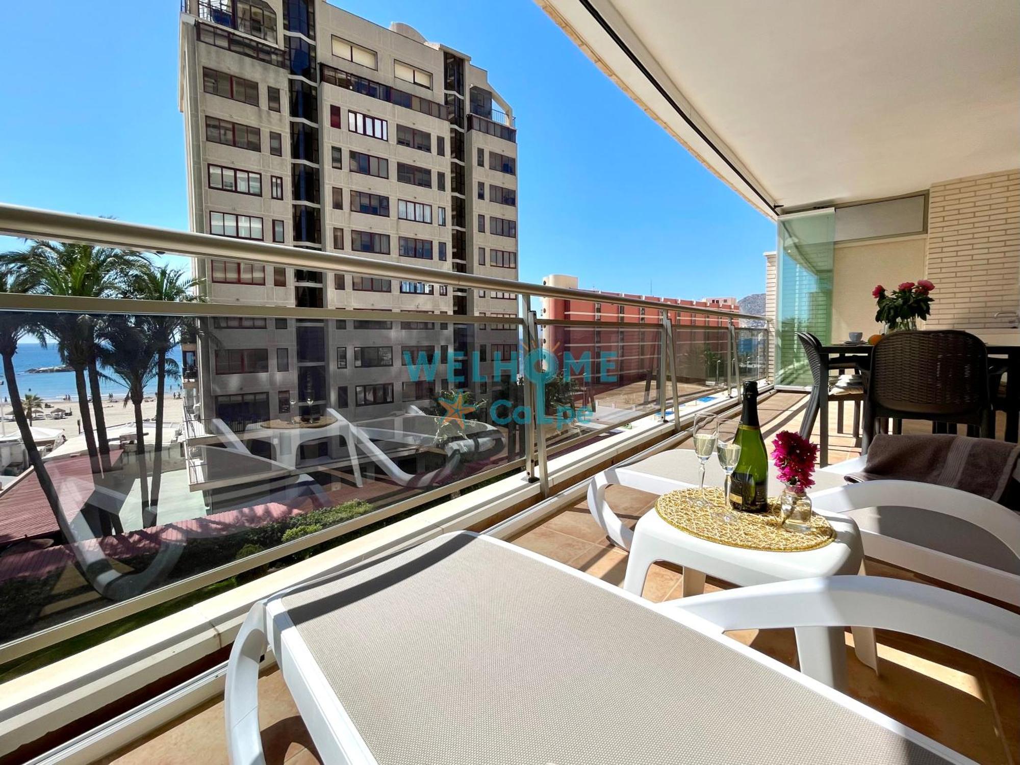 קלפה Orquidea Comodo Apartamento: Vista Al Mar, Piscina, Parking מראה חיצוני תמונה